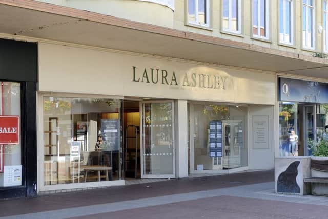 The former Laura Ashley store in Palmerston Road, Southsea
