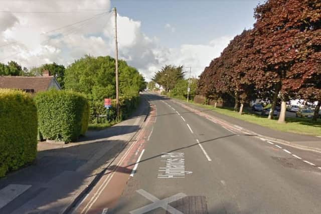 Highlands Road and its junction with Hill Drive, in Fareham. Picture: Google Street View