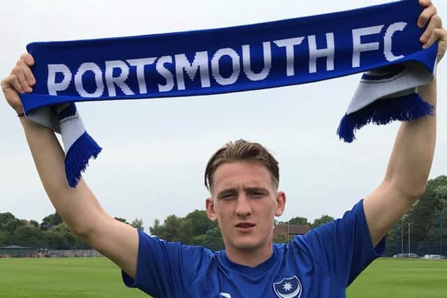 Ronan Curtis. Picture: Portsmouth FC