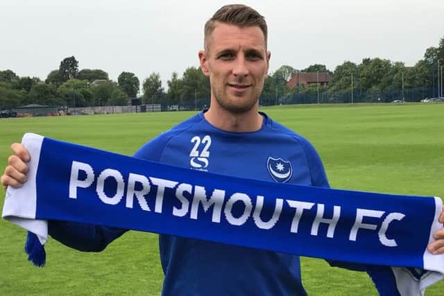 Pompey new-boy Lee Brown Portsmouth FC