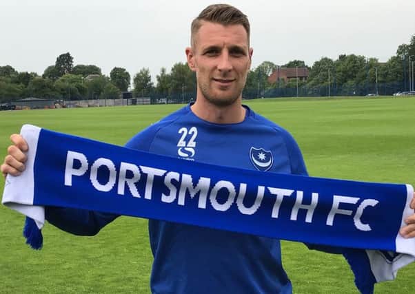 Pompey new-boy Lee Brown Portsmouth FC