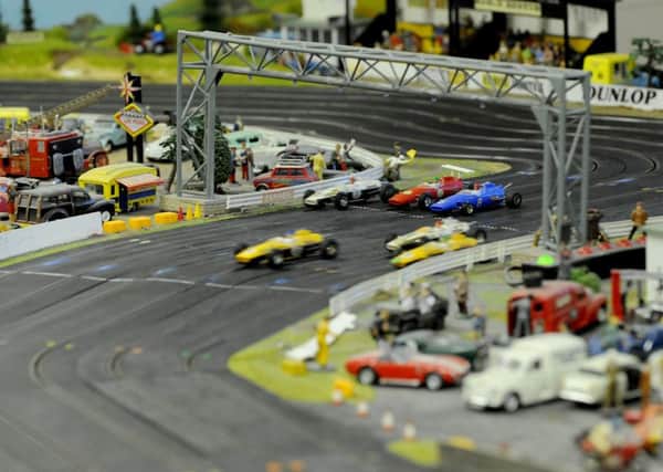 A Scalextric track. Picture: Sarah Standing
