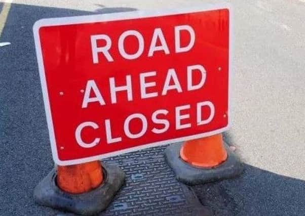 An exit sliproad on the M27 is closed