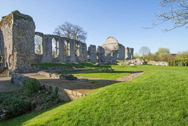 Bishop's Waltham Palace ruins