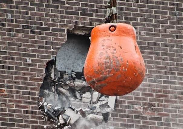 A wrecking ball. Picture: Flickr (labelled for reuse)