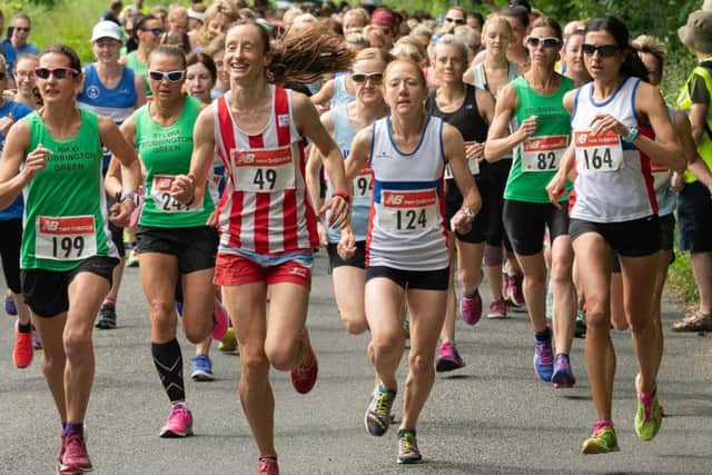 The Purbrook Ladies 5 race was a great success again. Picture: Keith Woodland