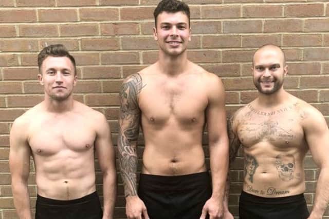 Chris Fleet, Pete Linfield and Joe Morley