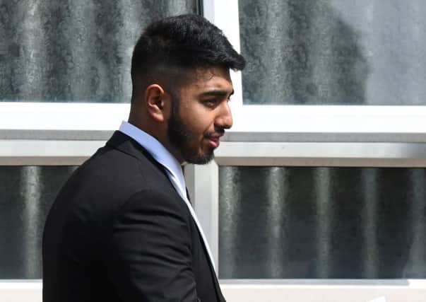 Moin Ahmed, who was fined Â£138 at Portsmouth Magistrates' Court for parking in a disabled parking space when falsely displaying a Blue Badge permit

(180604-0859)