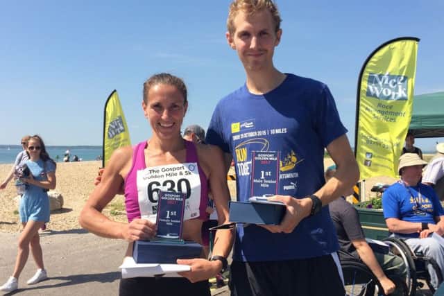 Karrie Blake and Alex Teuten were victorious last year in Gosport