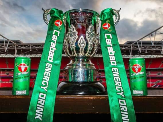 Pompey will face AFC Wimbledon in the Carabao Cup
