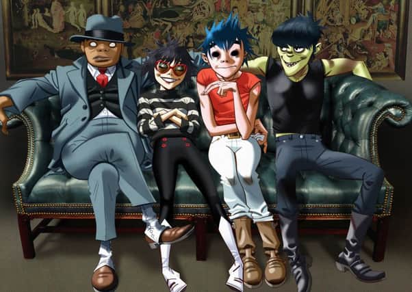 The Gorillaz helped record numbers of people flock to Portsmouth Guildhall