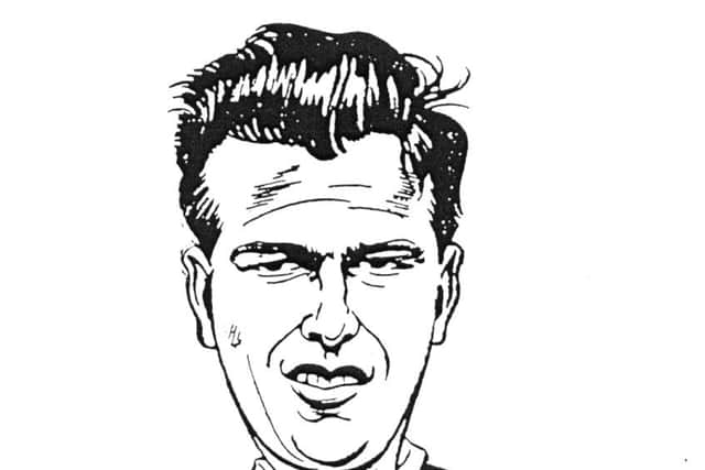Jackie Henderson cartoon