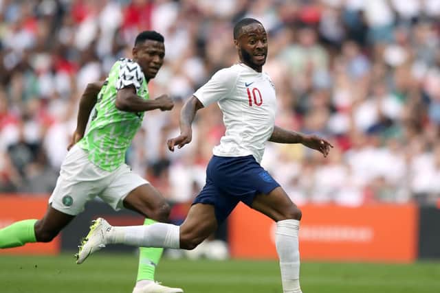 Raheem Sterling. Picture: PA Images