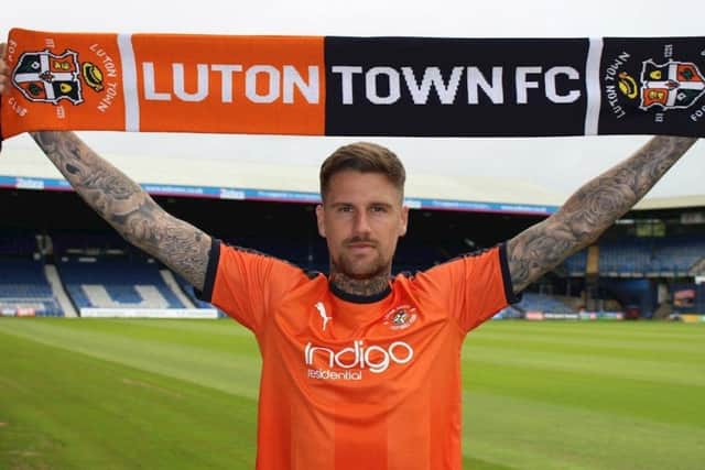 Former Pompey player Sonny Bradley has moved to Luton