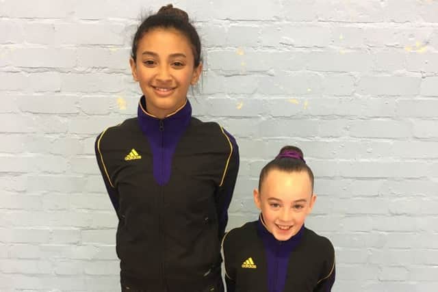 Jasmine Welsh, left, and Cloe Travers