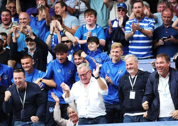 Pompey fans could find themselves standing at Fratton Park again in the future