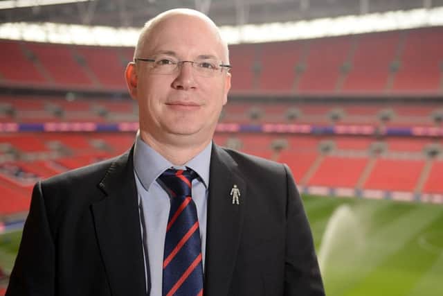 Chief executive of the Football League Shaun Harvey