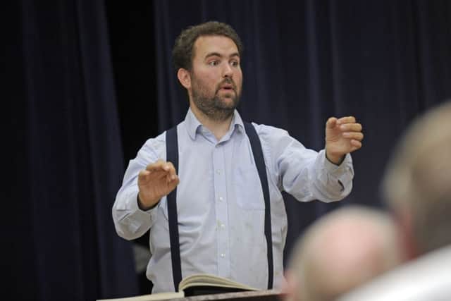 David Gostick leading Portsmouth Choral Union.