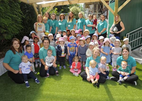 Rainbow Corner Day Nursery has won The News Nursery School of the Year competition 


Picture: Malcolm Wells (180618-4565)