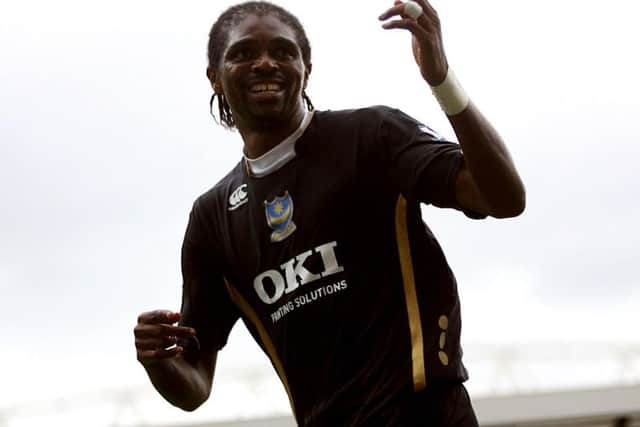 Former Pompey striker Kanu