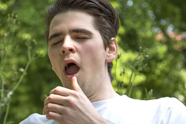 Pollen levels to be 'very high' this week Picture: St John's Ambulance