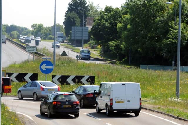 The Tangmere roundabout. Picture: Kate Shemilt