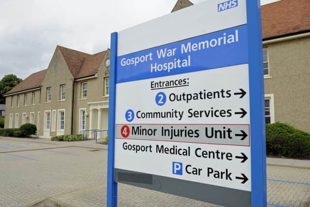 Gosport War Memorial Hospital. Picture Ian Hargreaves