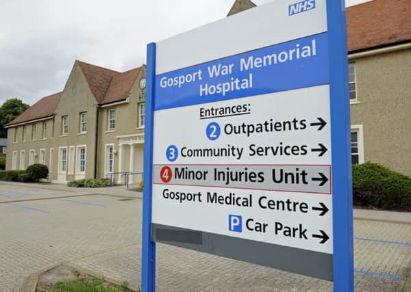 Gosport War Memorial Hospital. Picture Ian Hargreaves