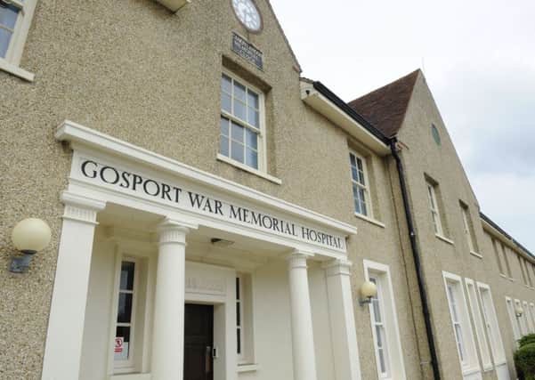 Gosport War Memorial Hospital 
Picture: Ian Hargreaves  (180618_memorial)
