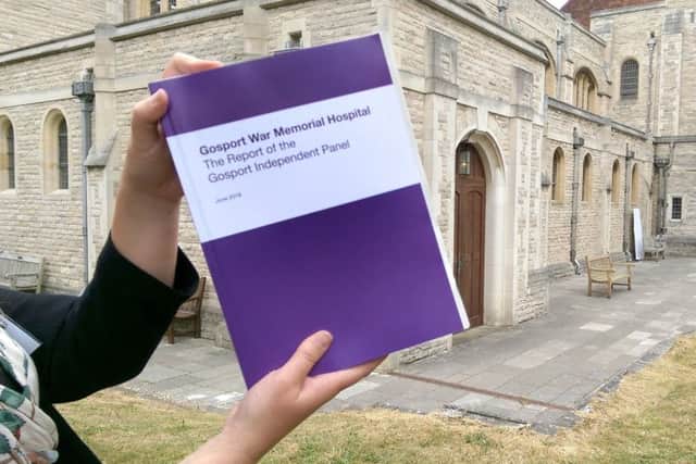 The report into deaths at Gosport War Memorial Hospital that was released today