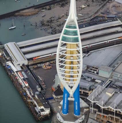 The Emirates Spinnaker Tower