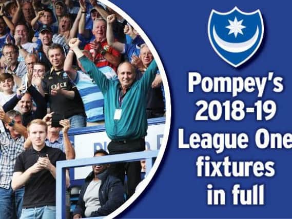 Pompey kick off the season with a home game against Luton on Saturday, August 4