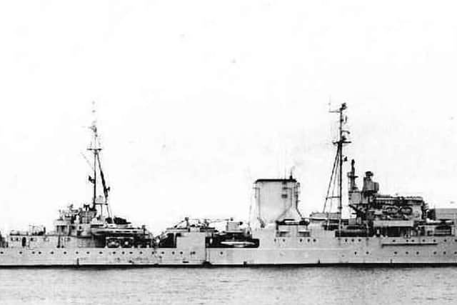 HMNZS Achilles.