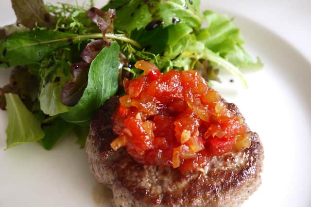 Tomato chilli jam made from plump, juicy tomatoes