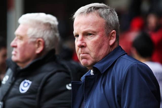 Pompey boss Kenny Jackett. Picture: Joe Pepler