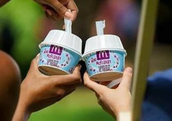 McDonald's is launching a new type of McFlurry Picture: McDonald's