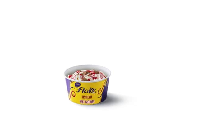 There will be limited edition Flake raspberry and Flake chocolate flavours. Picture: Myles New