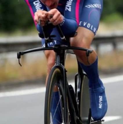 Mr Chambers on his bike