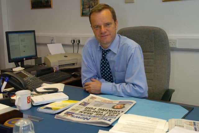 Editor of The News from 2000 to 2006 Mike Gilson