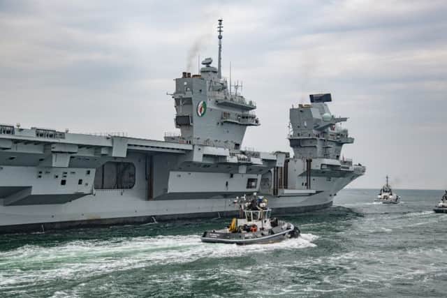 HMS Queen Elizabeth. Picture: BAE Systems
