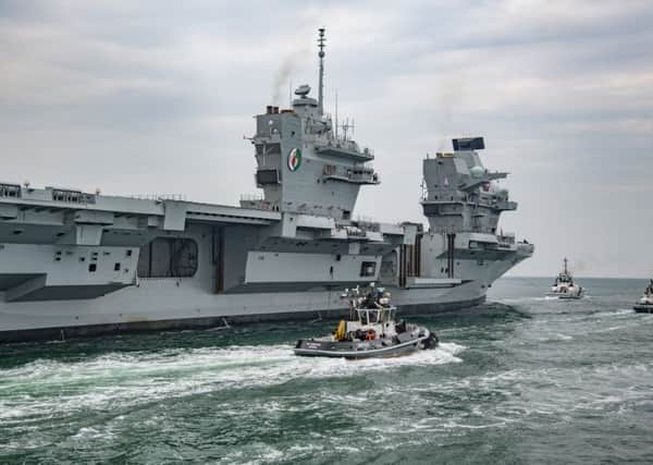 HMS Queen Elizabeth. Picture: BAE Systems