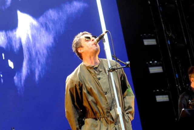 Liam Gallagher at Isle of Wight Festival. Picture by Paull Windsor