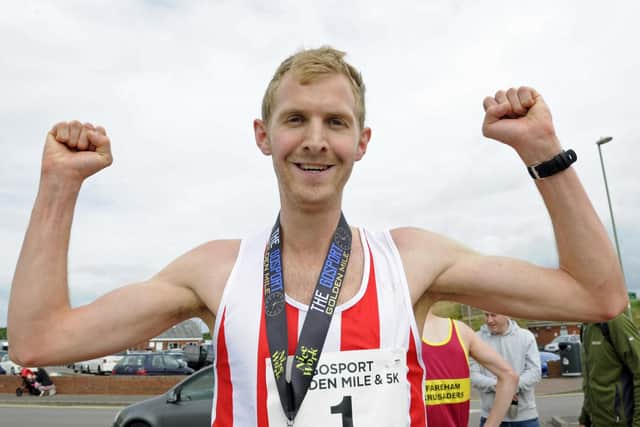 Alex Teuten won the Gosport Golden Mile