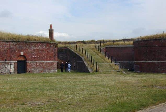 Inside Fort Cumberland. Wiki Commons (labelled for reuse)