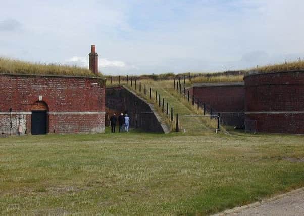 Inside Fort Cumberland. Wiki Commons (labelled for reuse)