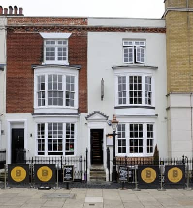 BECKETTS JPNS MRW 30/5/2018
'Becketts' - at 11 Bellevue Terrace, Portsmouth, Southsea, Hampshire
Picture by: Malcolm Wells (180530-1204)
Professional Photographer
Mobile: 07802 217 569
E: malcolmrichardwells@gmail.com PPP-180531-100203006