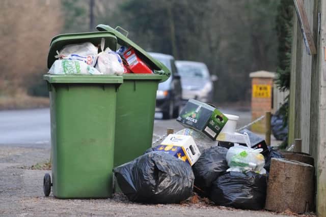 There are fears that the introduction of new waste limits will see more rubbish on the streets
