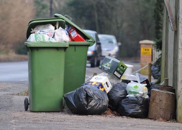 There are fears that the introduction of new waste limits will see more rubbish on the streets