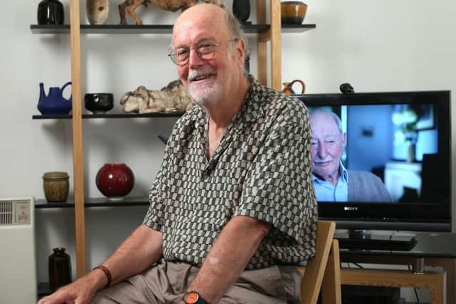 Graham Dean of Southsea has thanked Streetwise for getting Talk Talk to finally sort out his TV and broadband package, so his TV is now working again Picture: Chris Moorhouse