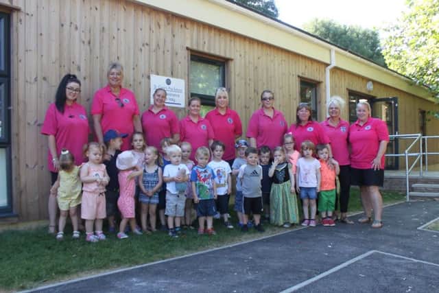 St Clare's Pre-School in Strouden Court, Warren Park, Havant has opened a new building after receiving funding from Hampshire County Council